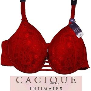 Lane Bryant Cacique Boost Balconette Bra